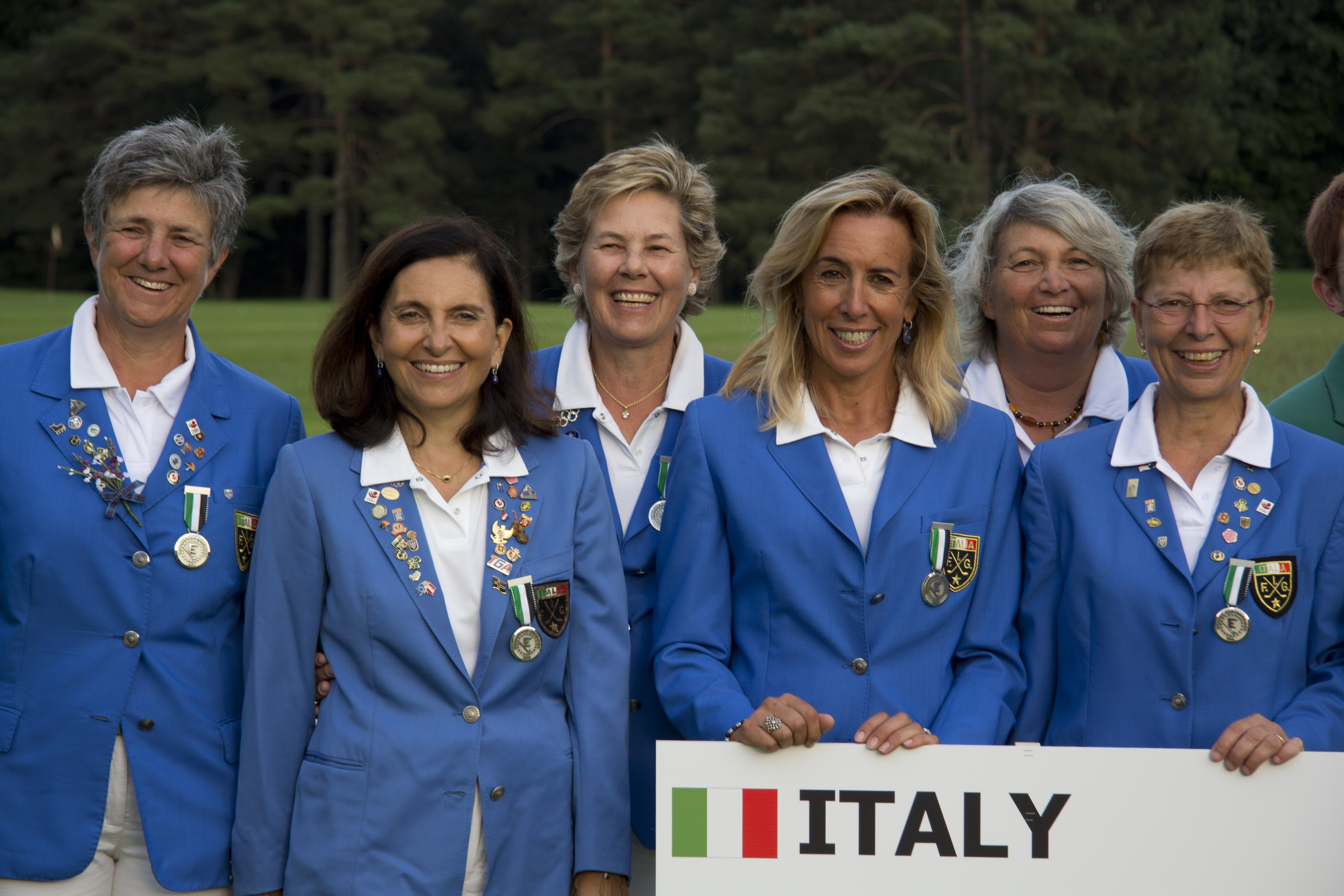 golf oro Italia squadre